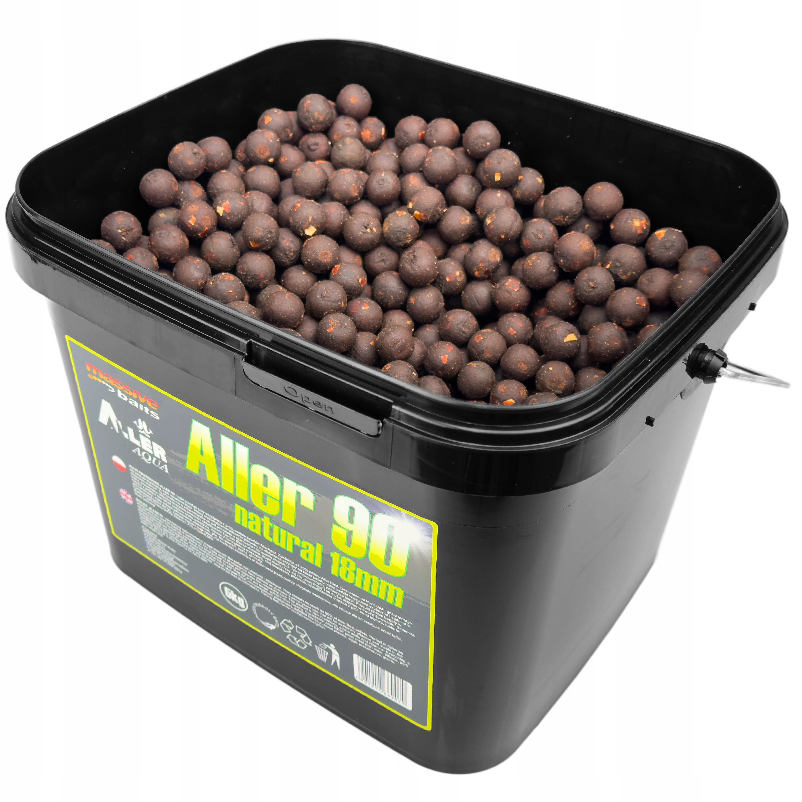 Kulki Proteinowe Na Karpia Aller 90 Boilies Natural 18mm 5kg- Massive Baits