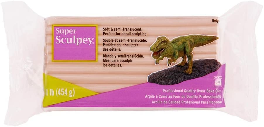 

Sculpey Clay Glina Do Rzeźbienia 454g Beige