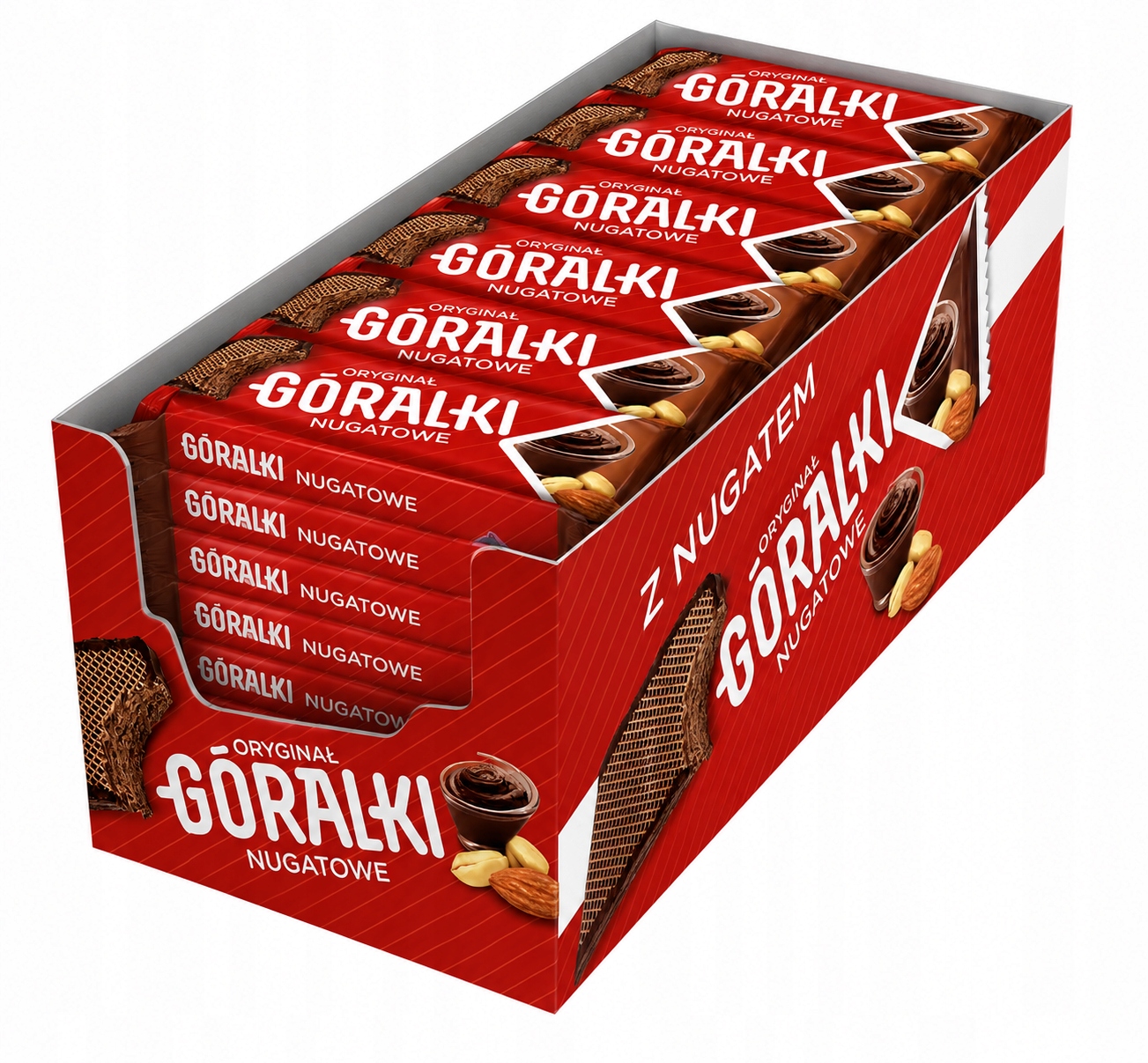 Góralki wafelek nugatowy z kremowym nadzieniem 45g