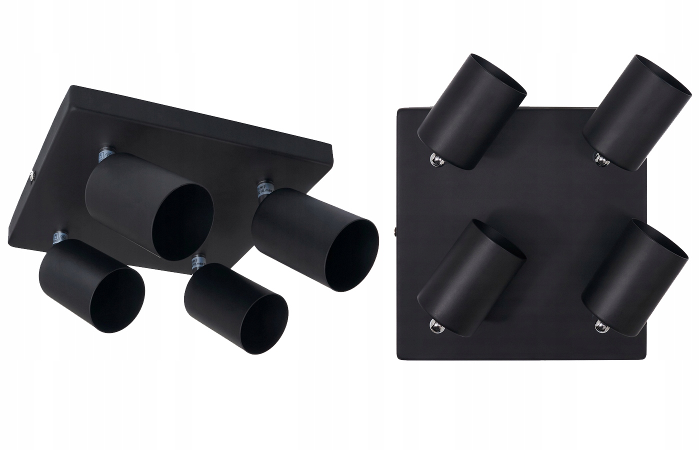 

Lampa Spot Oprawa 4x GU10 Kwadrat Ruchoma Led