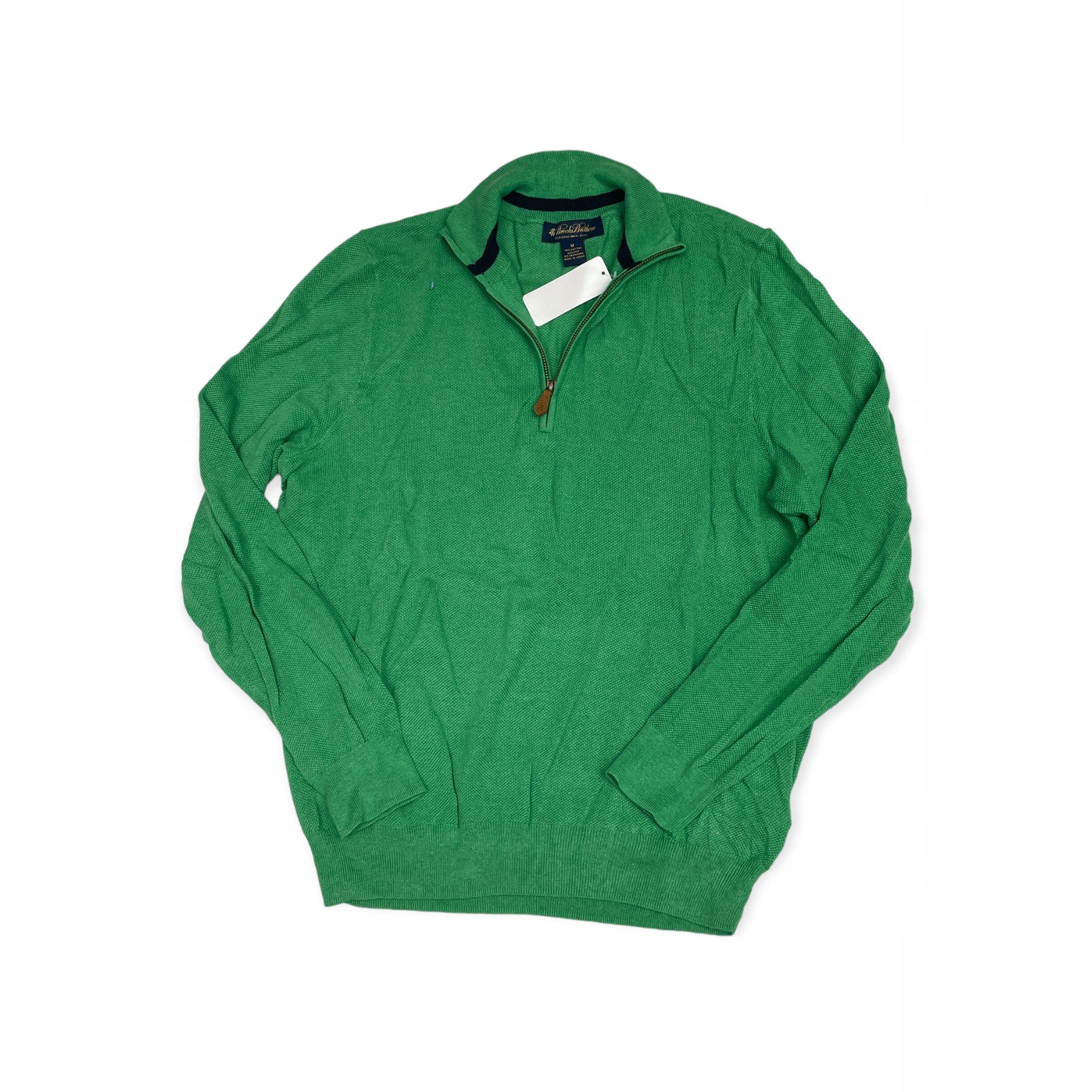 Bluza pánský svetr s výstřihem do V Brooks Brotkers M