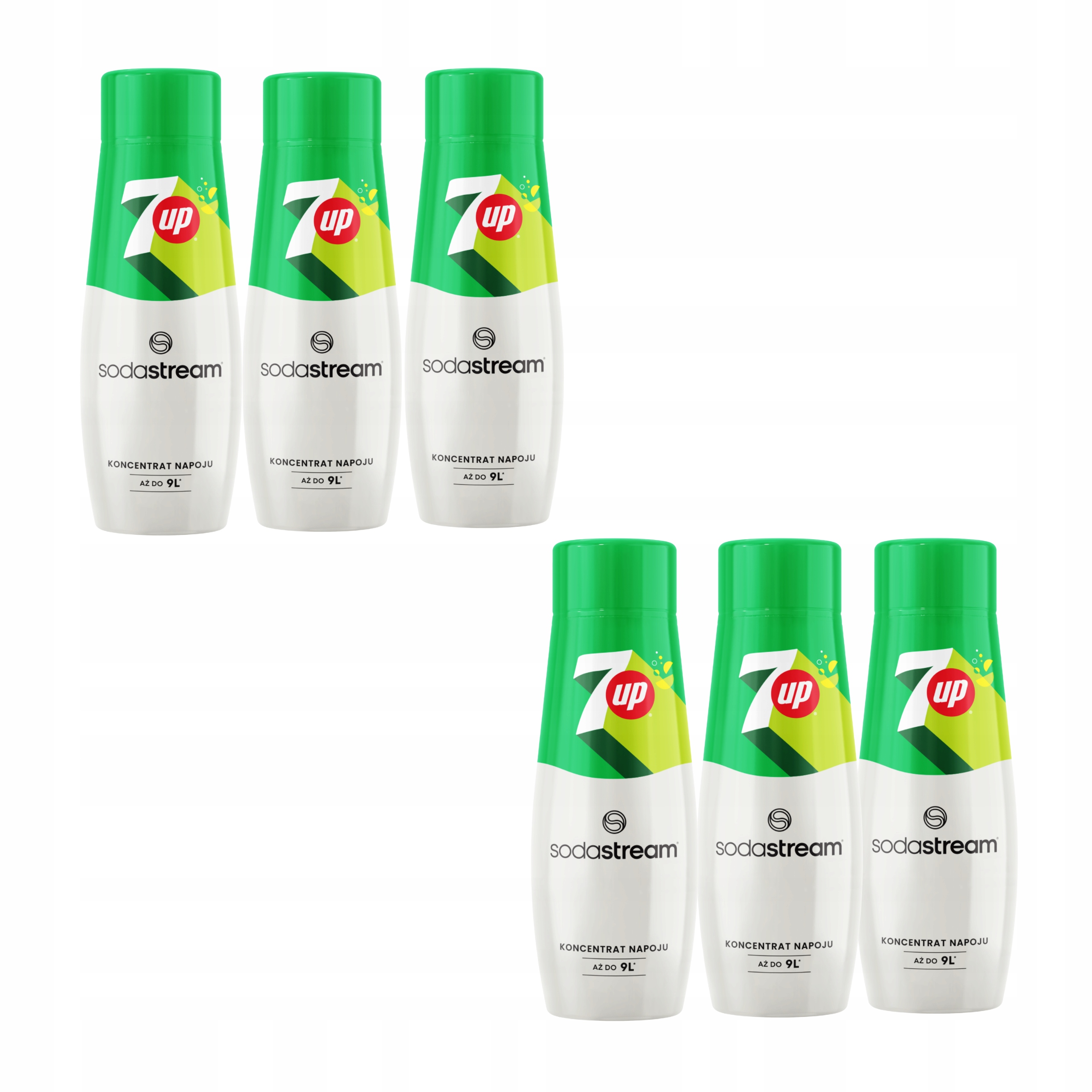 Koncentrát na vodu a plyn 7Up 440 ml SodaStream