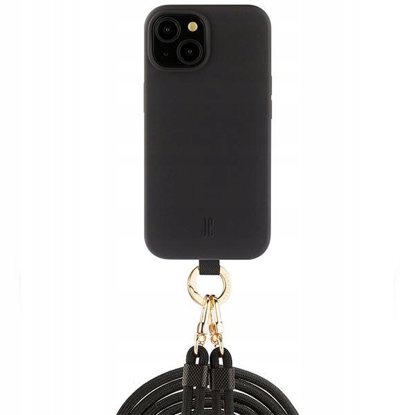 Etui Je 2in1 iPhone 15 6.1" MagSafe czarny/black 30504 (Just Elegance)