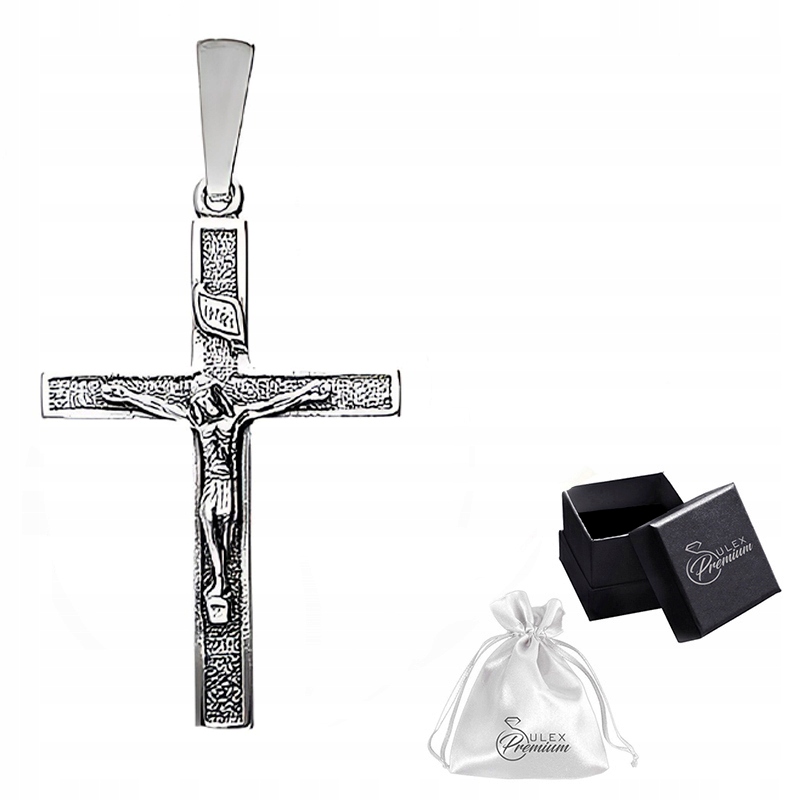 Stříbrný křížek ryzost 925 s Ježíšem Kristem
