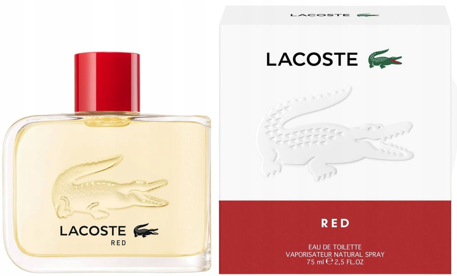 Lacoste In Red (M) Toaletní Voda 75 ML New
