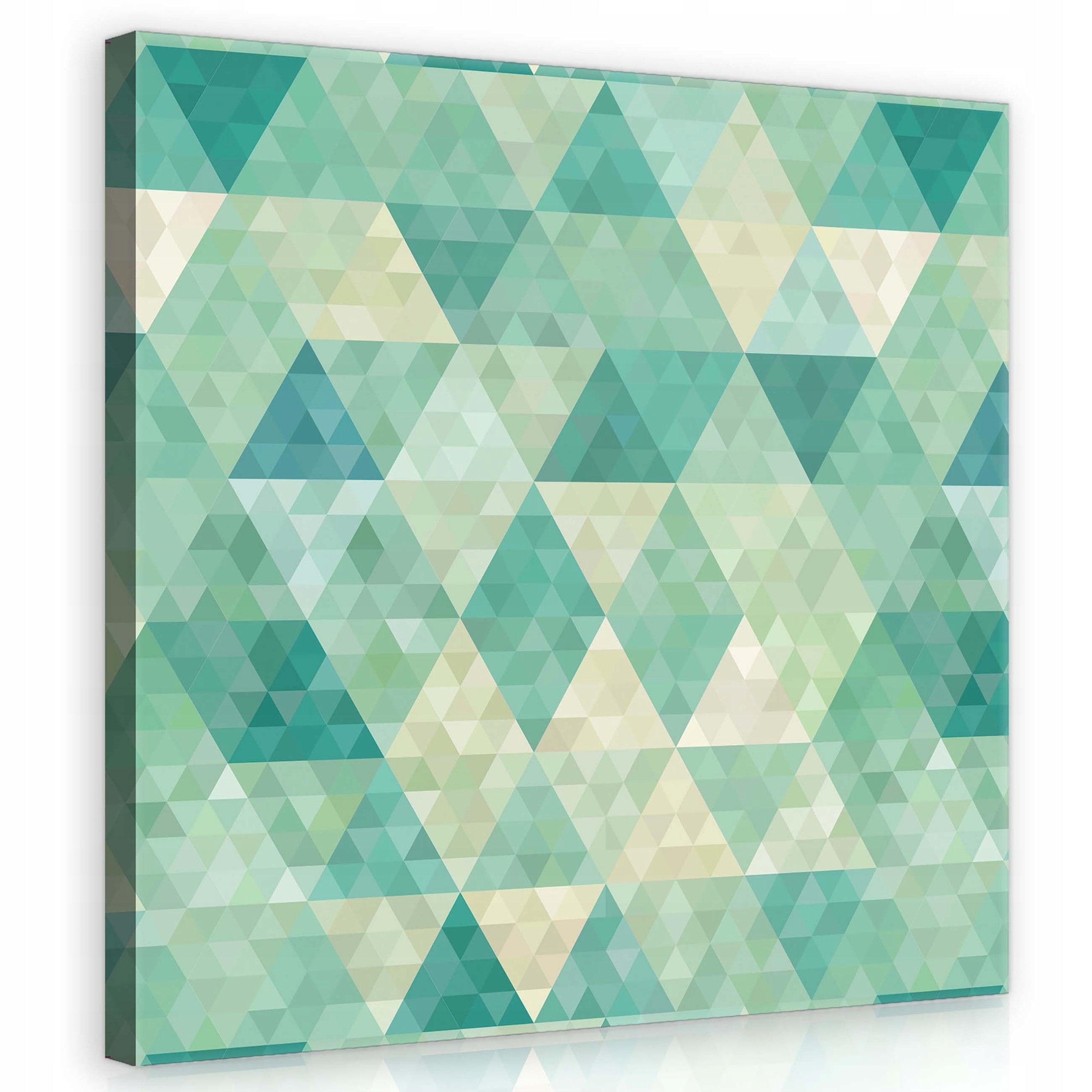 Obraz 80x80 Geometrická abstrakce ve skandinávském stylu do obývacího pokoje Modern