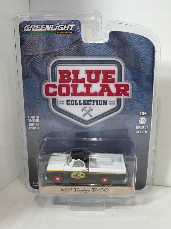 Greenlight 1:64 BC11 Dodge D-100 1964 Pennzoil