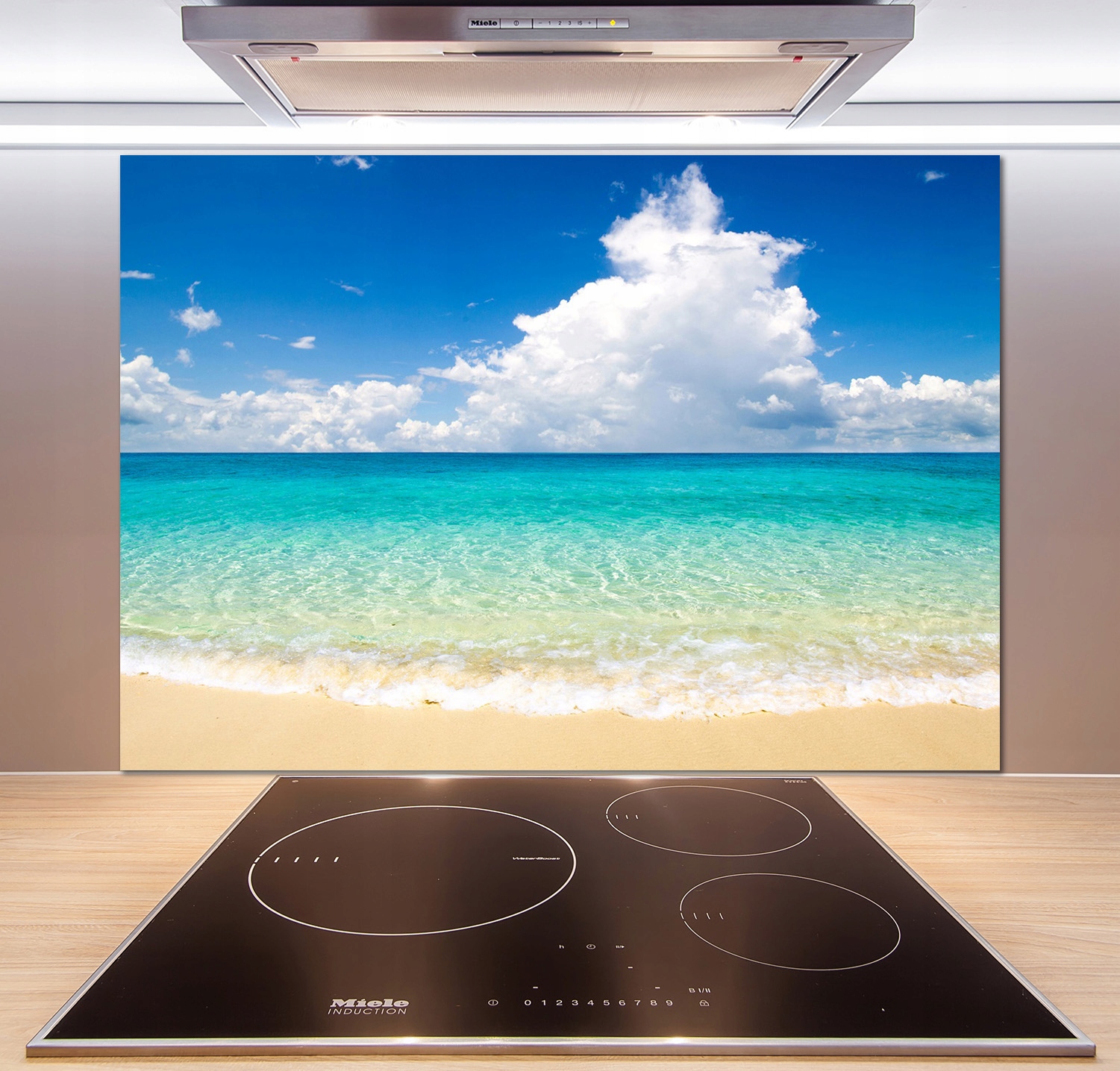 

Panel dekor szkło Rajska plaża 100x70 cm + Klej