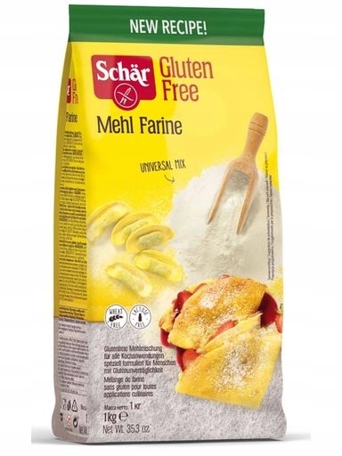 4X Schar Mehl – univerzální bezlepková mouka 1 kg