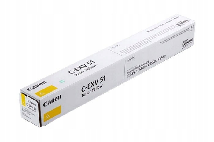 Originální žlutý toner Canon Adv iR-C5535, iR-C5540, iR-C5550, iR-C5560 (C