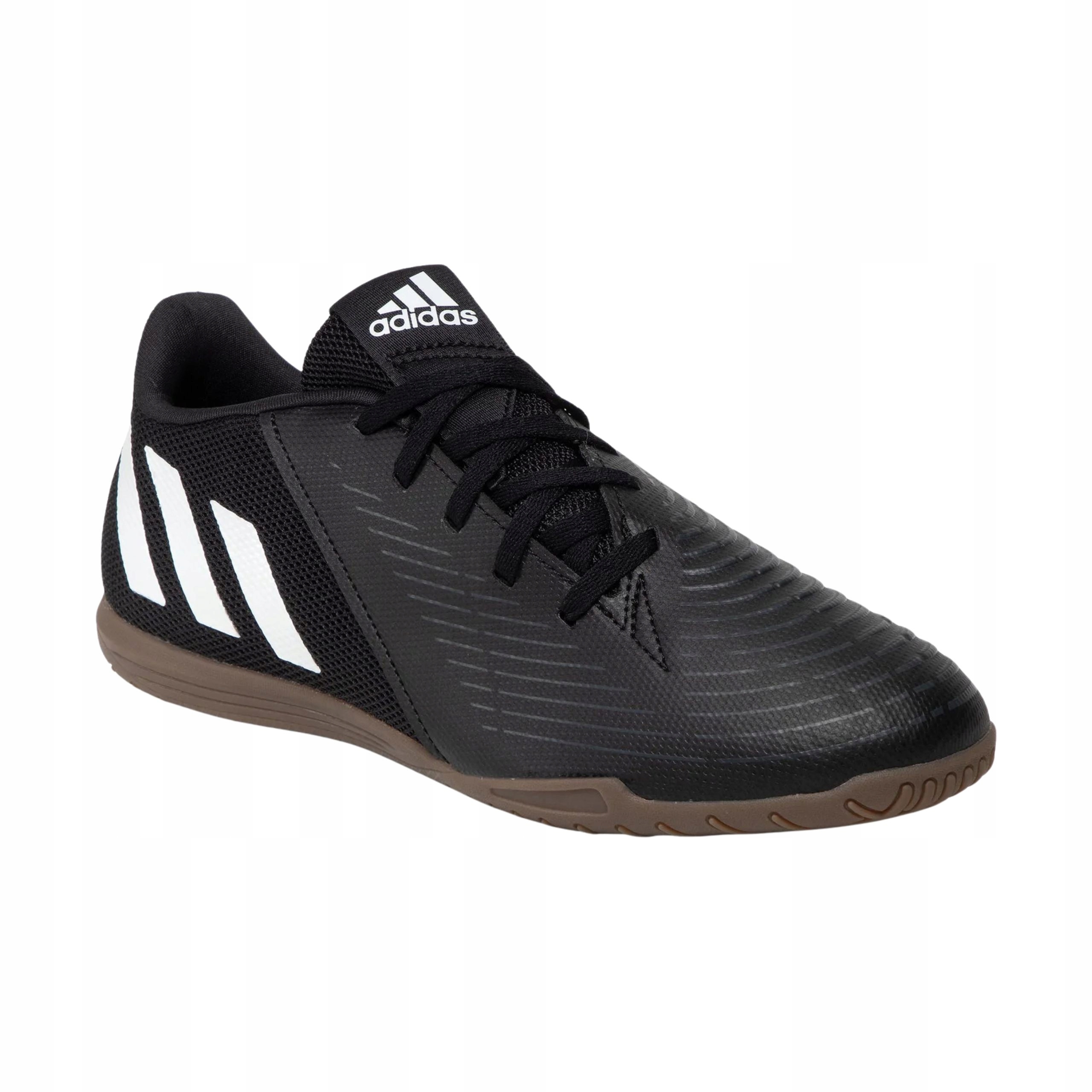 Męskie buty piłkarskie halówki czarne Adidas Predator EDGE.4 In 44