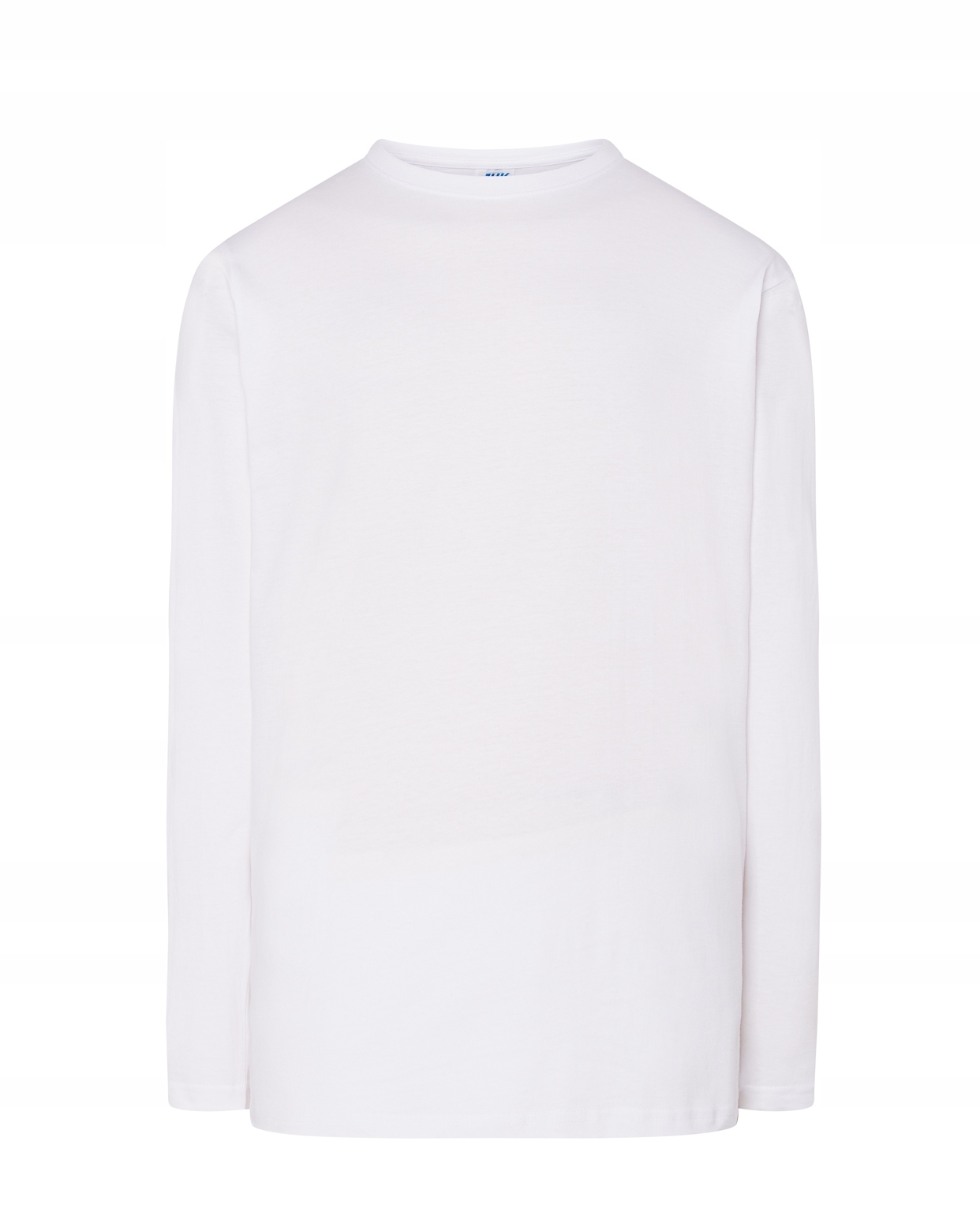 

T-shirt Męski Z Długim Rękawem Jhk Biała 5XL