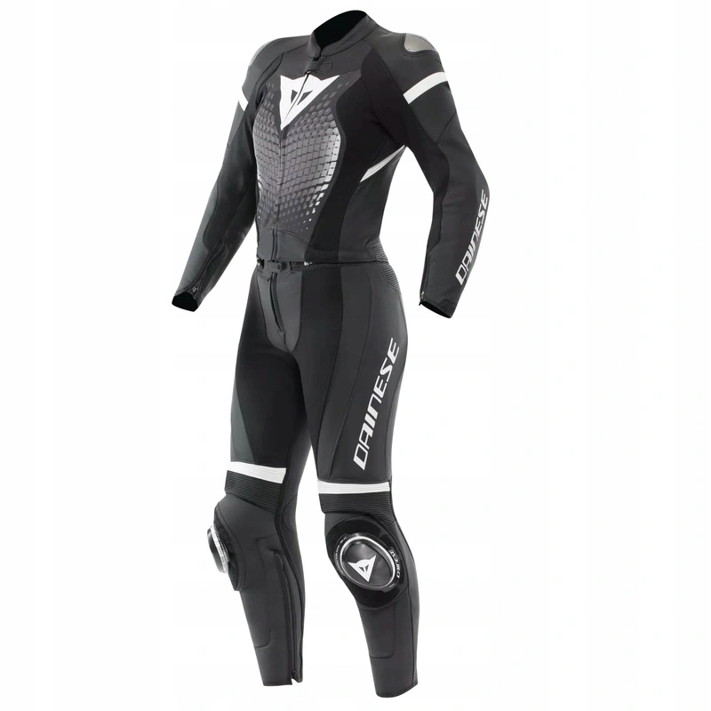 Dámska kombinéza Dainese Fulminea Black/white čierna biela Darčeky