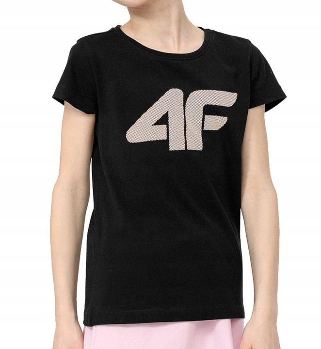 

Koszulka Dziewczęca 4F T-shirt Bawełna 134
