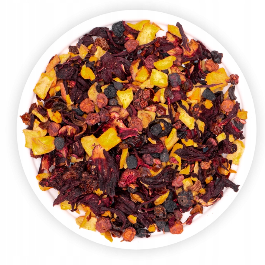 Čaj Rapsodia Hibiskus Aronia Růže Frambo Teaverso 500 G