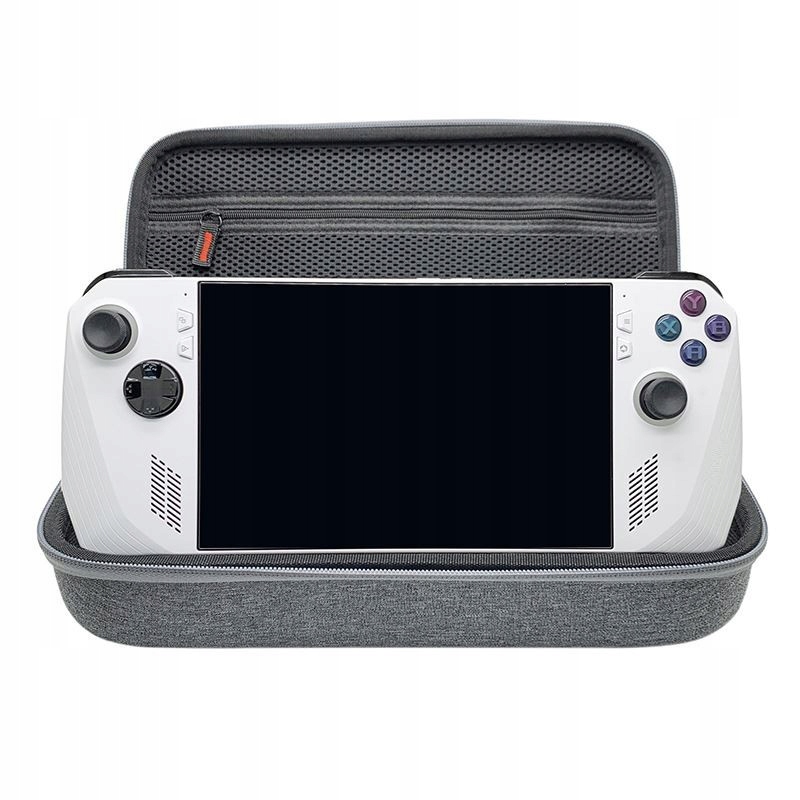 Etui Podróżne Pokrowiec Futerał Wzmocniony Case do Asus Rog Ally X szare