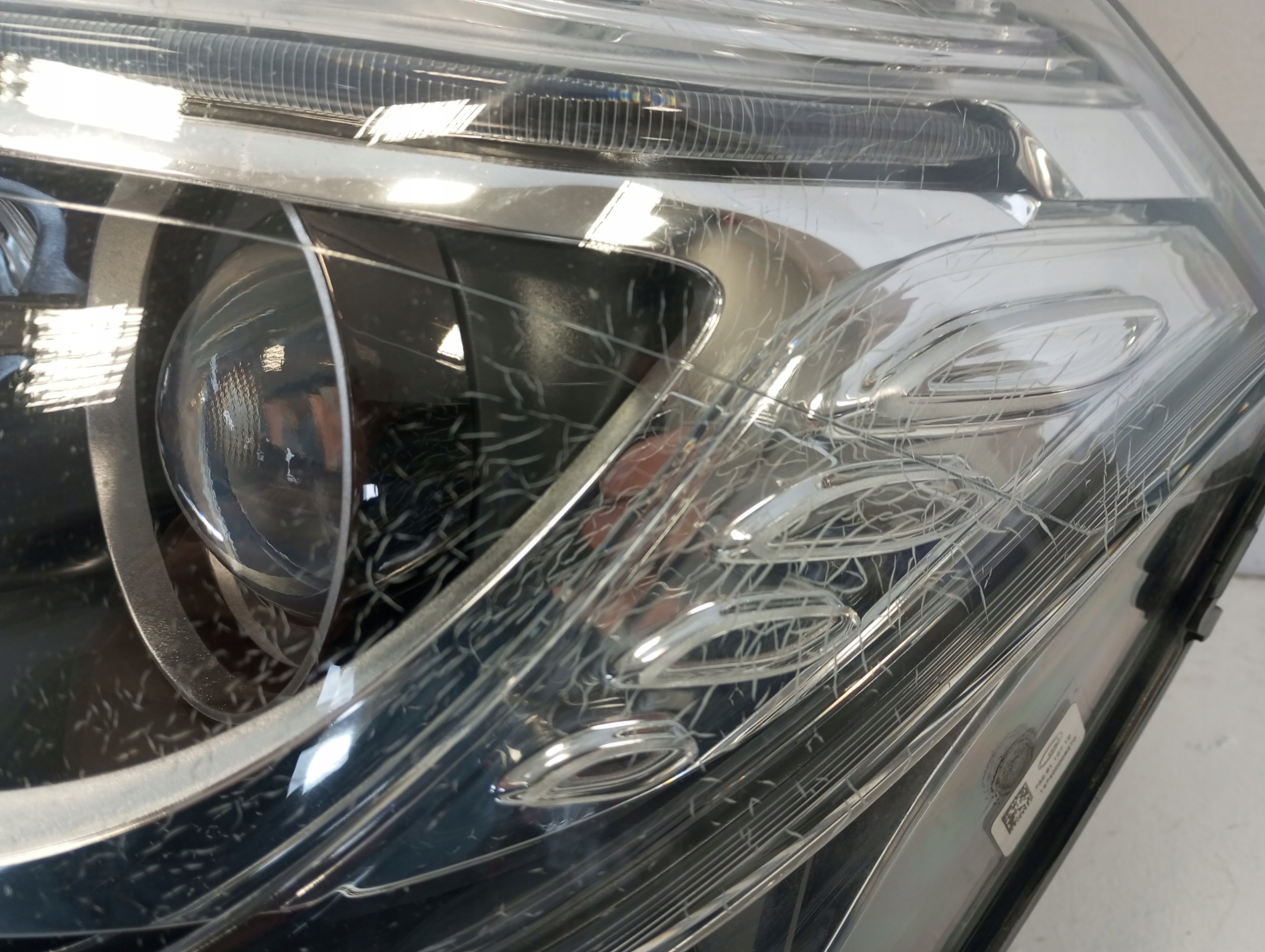 light left front Bixenon xenon Mercedes GLK LIFT A2048202339