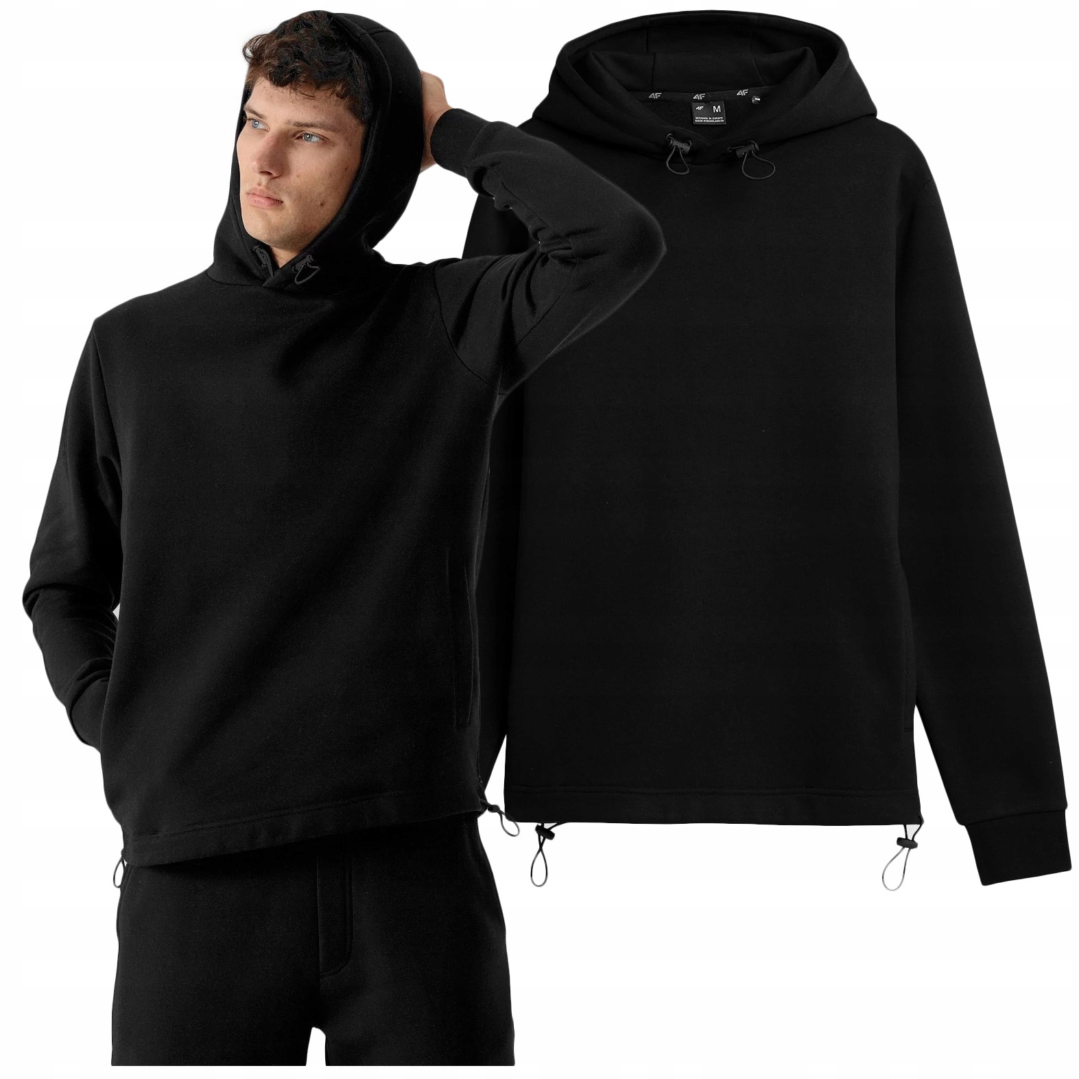 

Bluza z Kapturem męska 4F Dresowa BLM013 L