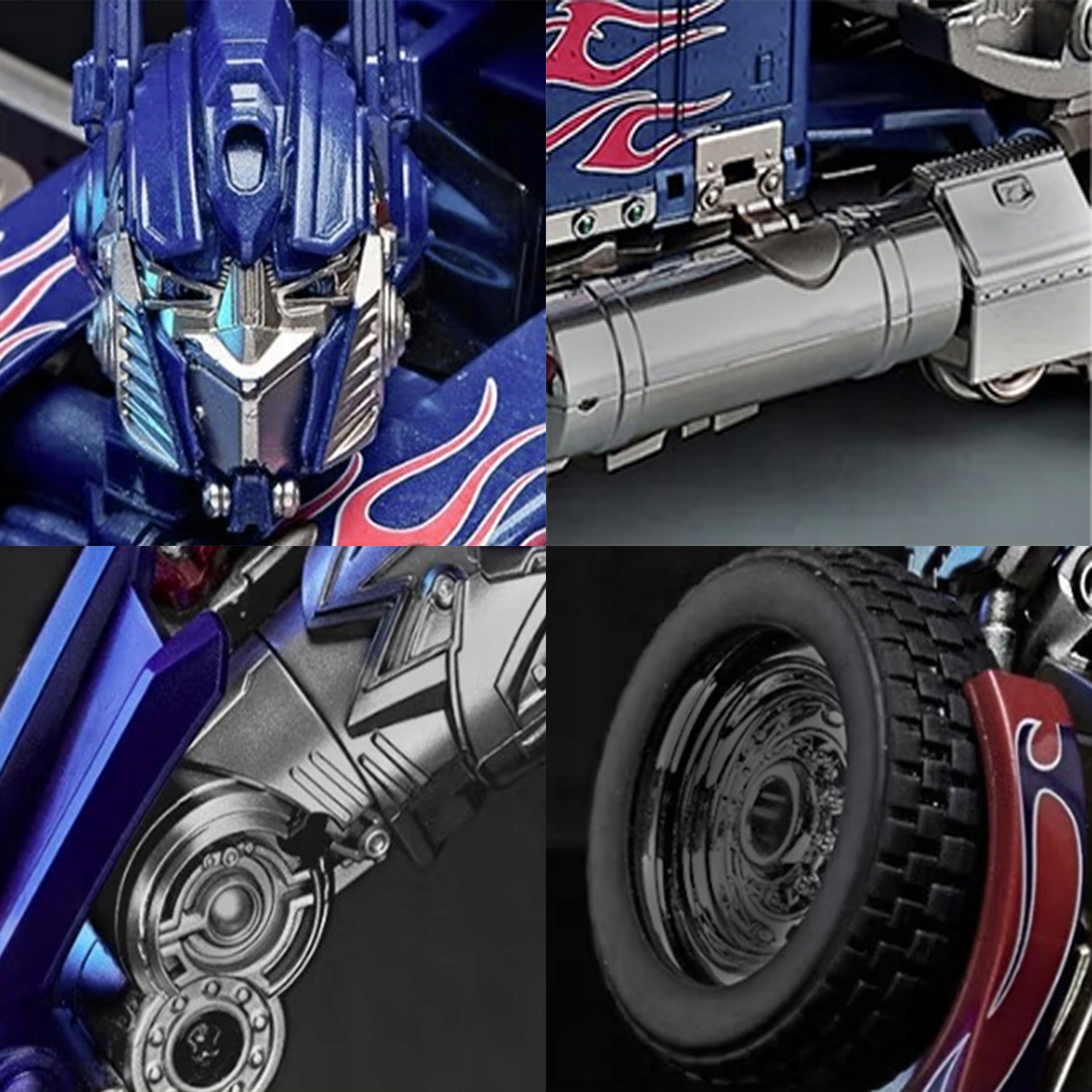 AUTO ROBOT OPTIMUS TRANSFORMERS PODWÓJNYM MIECZEM Materiał plastik