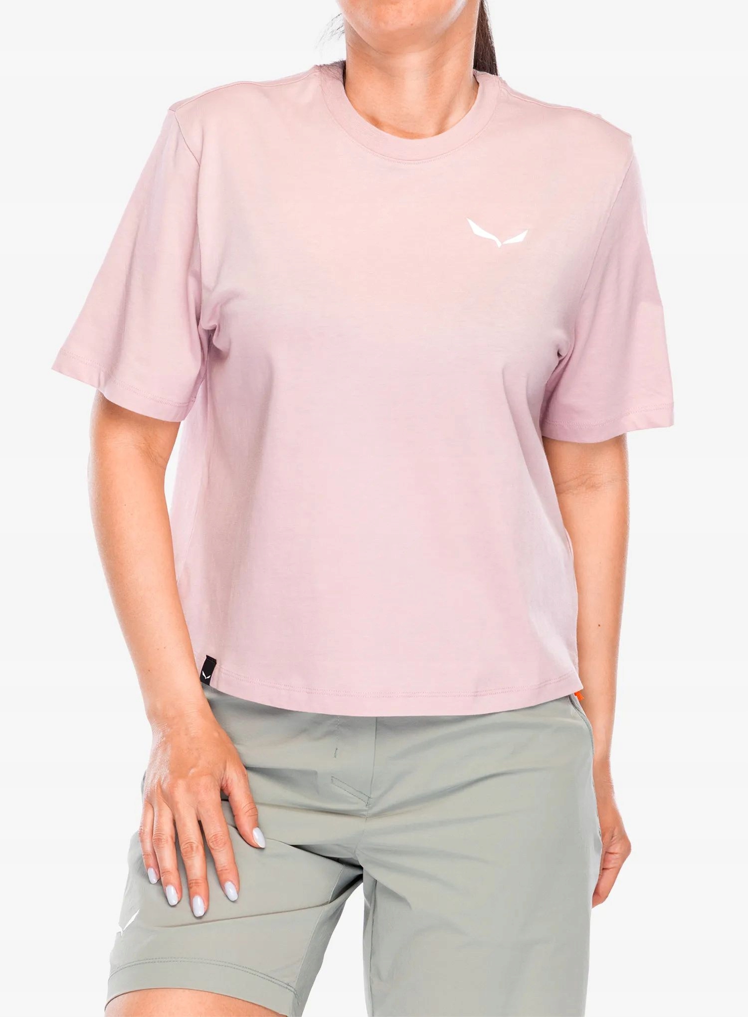 Dámské bavlněné tričko Salewa Eagle Sunset Loose T-Shirt zephyr 32