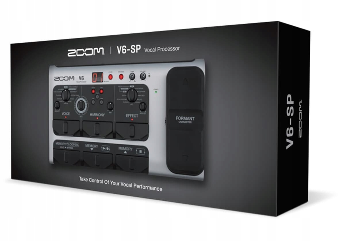 ZOOM V6-SP PROCESOR WOKALOWY HARMONIZER WOKALNY Kod producenta V6-SP