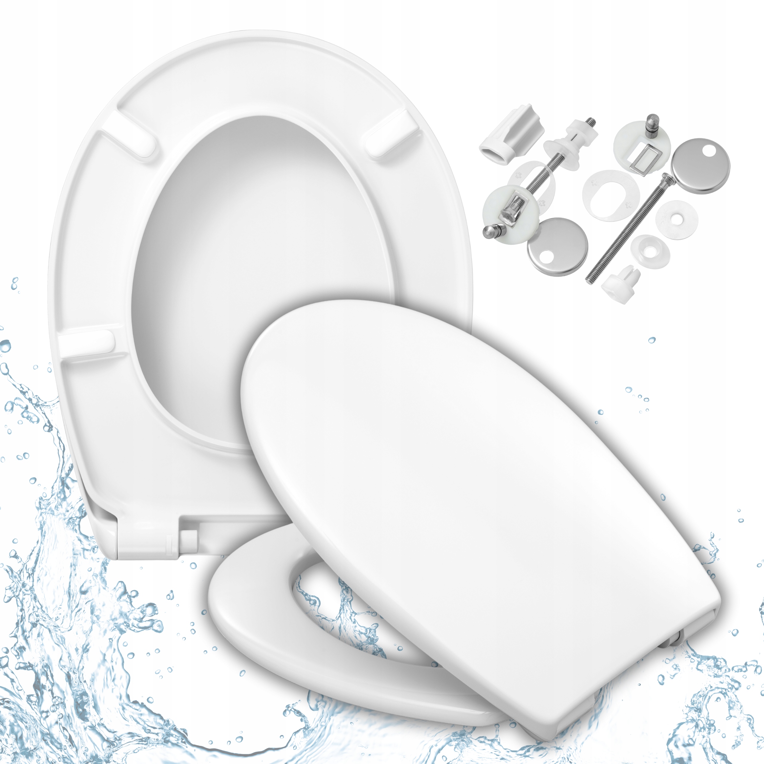 Deska pomalu padající do Kola Rekord antibakteriální Solidna Premium Wc