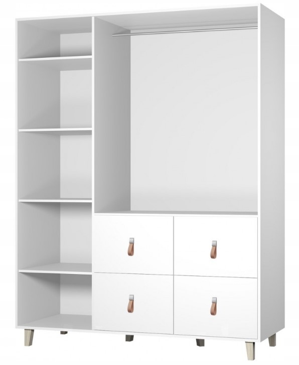 POJEMNA duża szafa -drążek -półki -szuflady NOWOŚĆ Marka inna