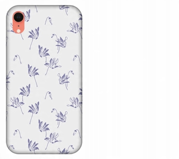 

Etui pokrowiec iPhone Xr Floral kwiaty