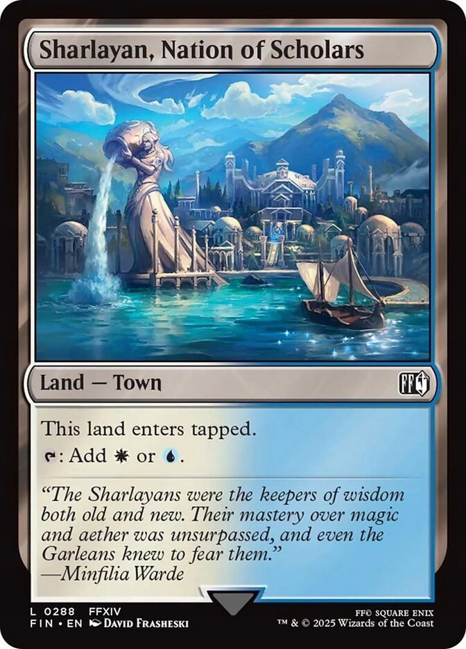 [mtg] Sharlayan, Nation of Scholars (fin)
