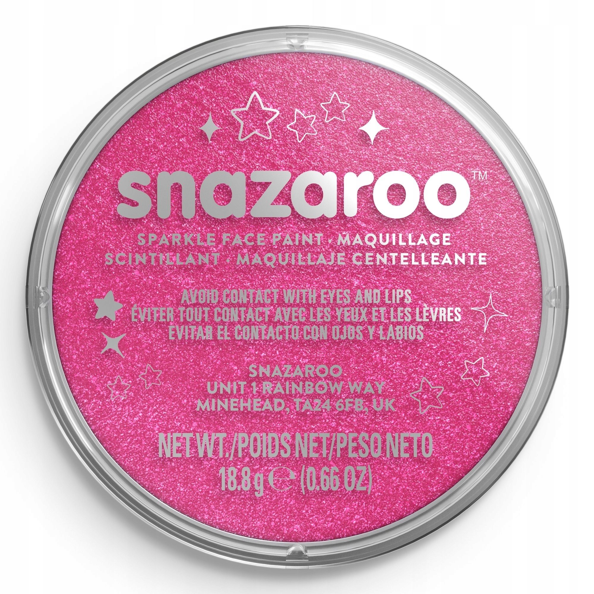

Snazaroo Farba do ciała 18 ml Sparkle: Pink
