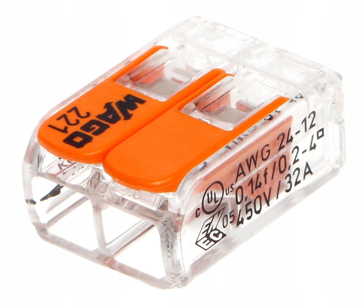 Elektrická Kocka WAGO-221-412*P100