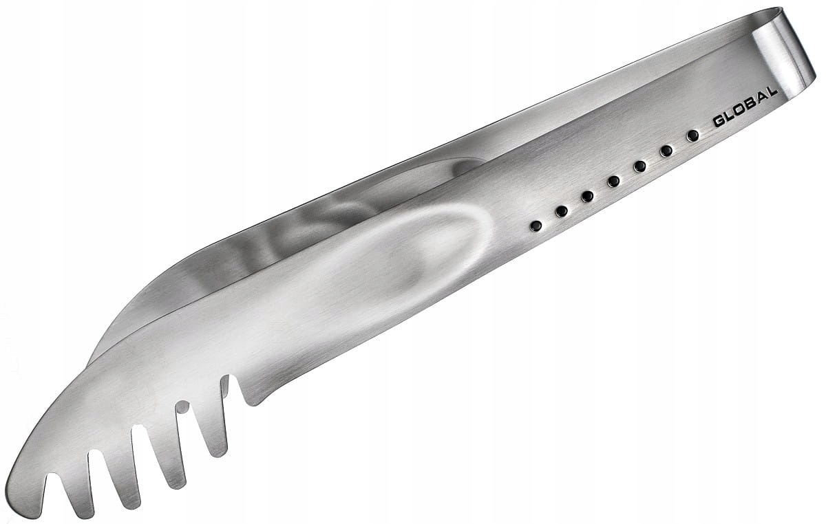 Špagetové kleště na těstoviny Global GS-67 23 cm Cromova 18