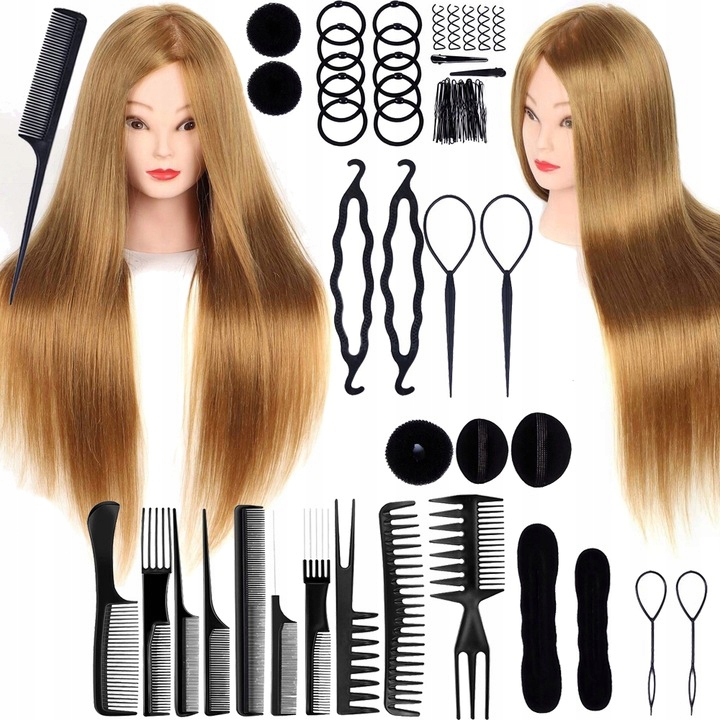 GŁÓWKA GŁOWA FRYZJERSKA CZESANIA ZESTAW BLOND 2 Marka Korbi
