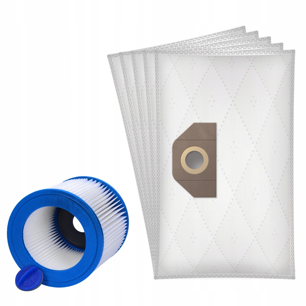 5x WORKI FILTR DO ODKURZACZA KARCHER WD 3.200 MV 3 Model brak