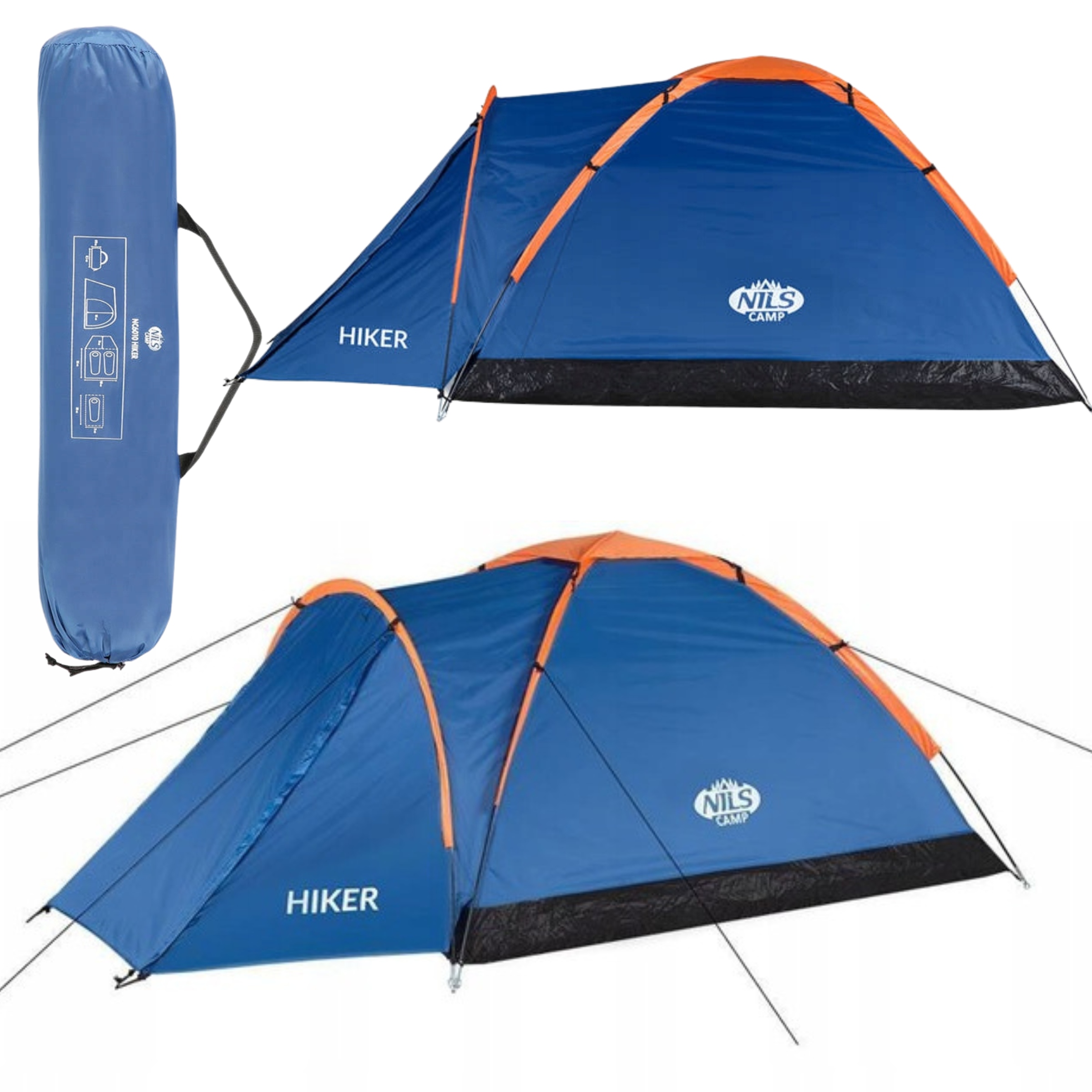 Nils Namiot Turystyczny 2 Osobowy Wodoodporny