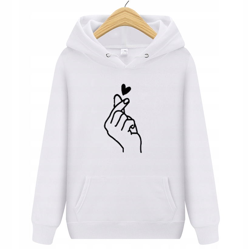

Bluza Serce Miłość Damska Wysoka Jakość - XL