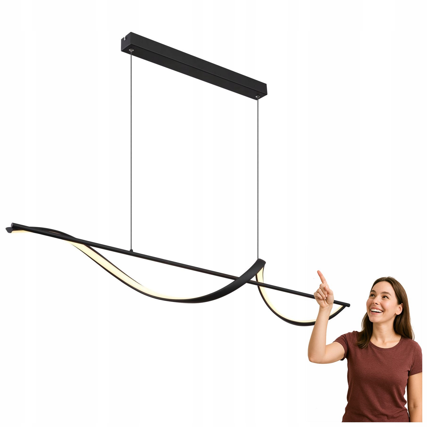 Led závesná lampa 24W Violino 67207-24 Globo