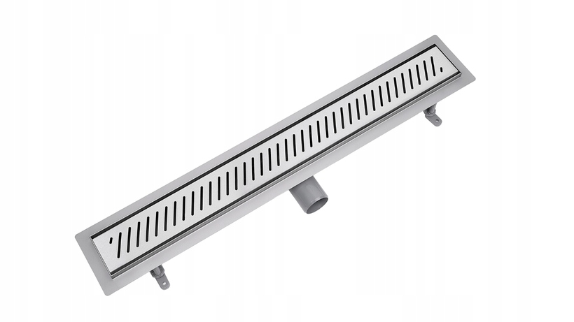 Lineární odtok klasický Vogi Rigo 60 cm Nízký Sifon fi 50 ocel