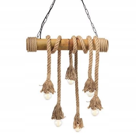 Závěsné lanové svítidlo Merlin max. 6x40W/E27/230V/IP20