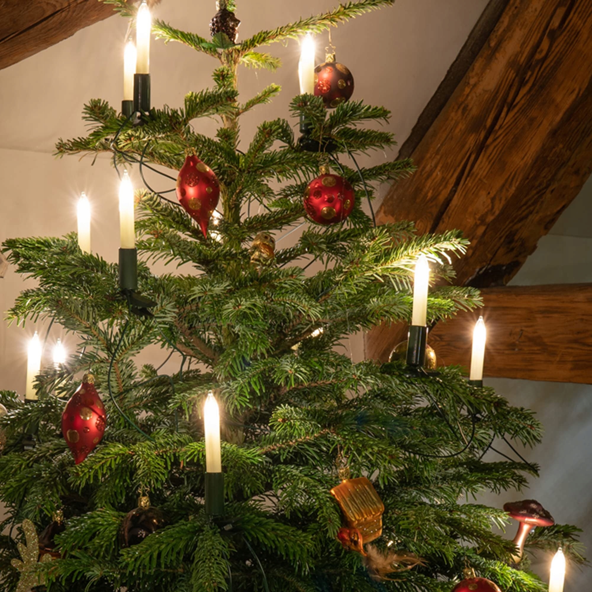 Hellum Lampki Choinkowe Świece na Choinkę LED 13m — miniatura 9
