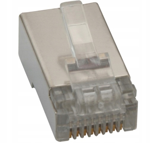 Wtyk 8p8c RJ45 Ekran
