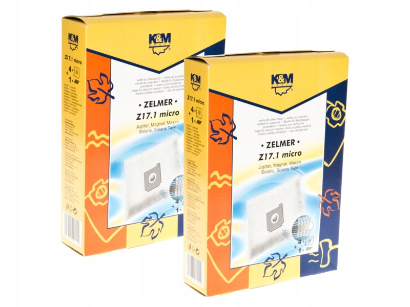 Worek do odkurzacza K&m Micro Z17.1 2 x 4 sztuki