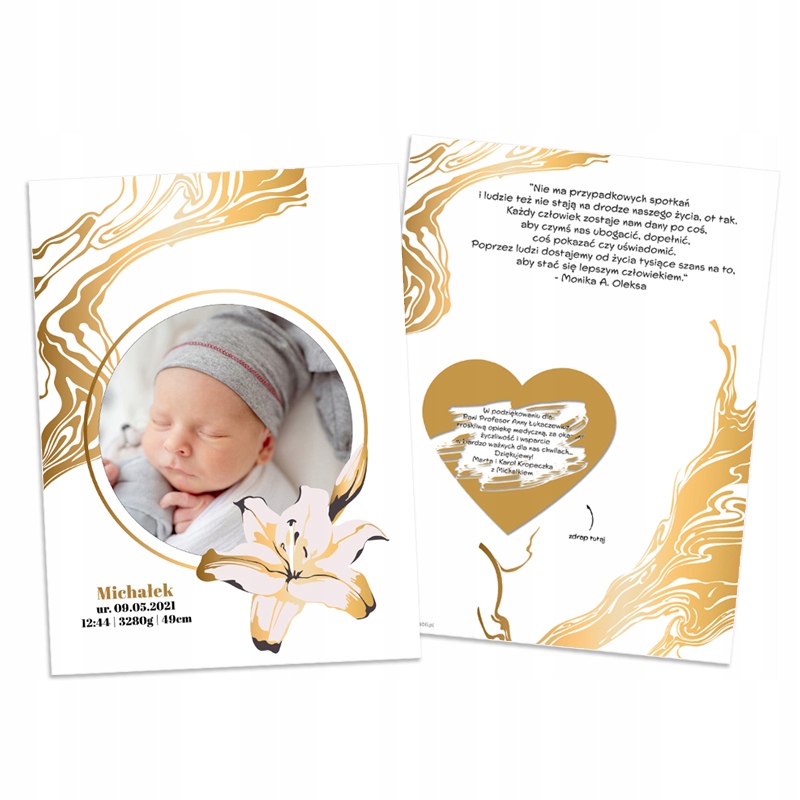 KARTKA ZDRAPKA podziękowanie dla lekarza