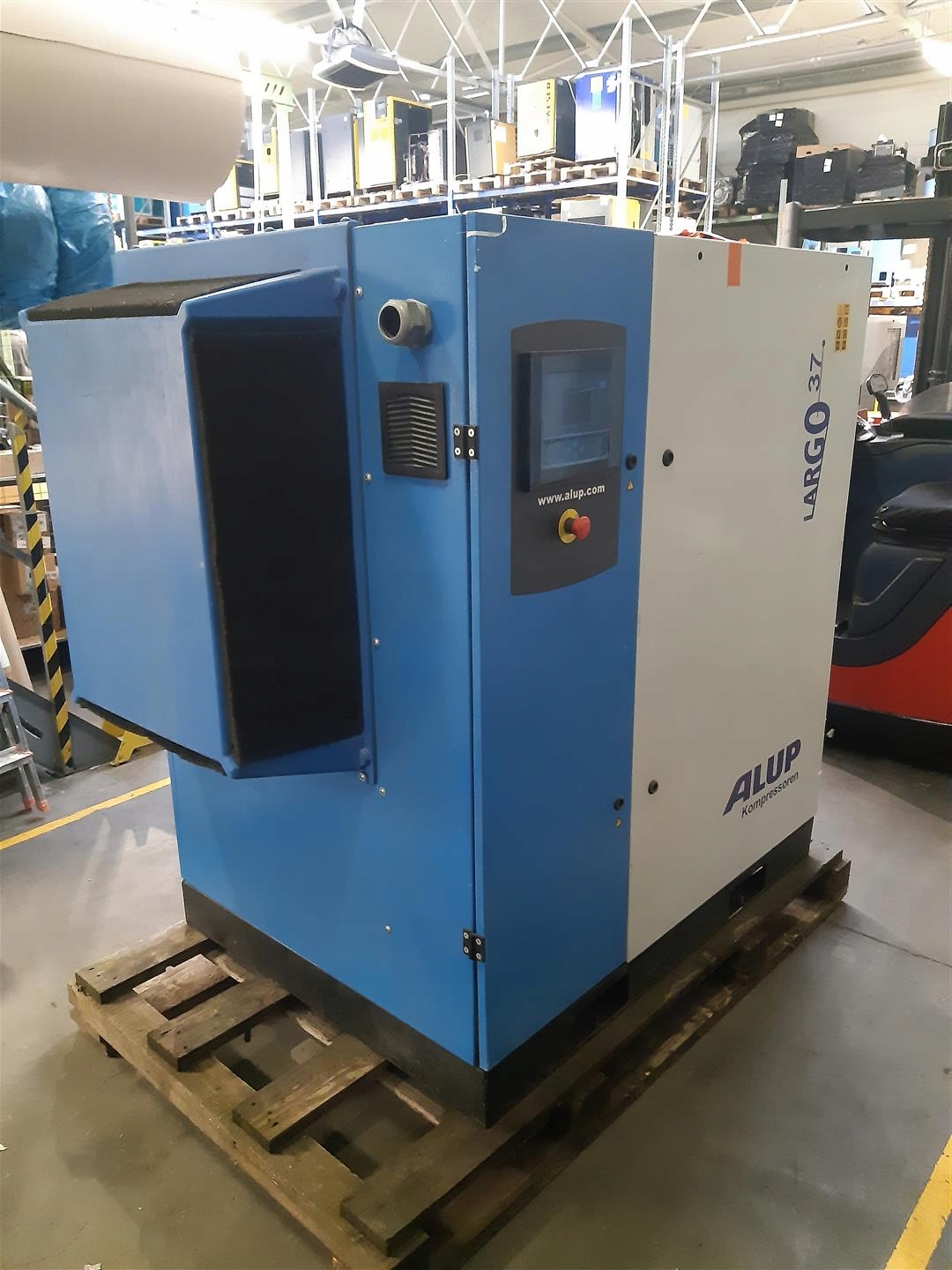 Sprężarka śrubowa kompresor ALUP LARGO 37 /Atlas copco 37kw 6m³ S11392 Marka bez marki