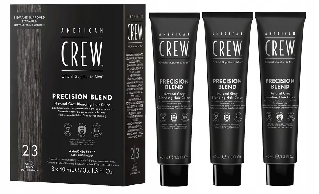 

American Crew Odsiwiacz dla mężczyzn Dark 3x40ml