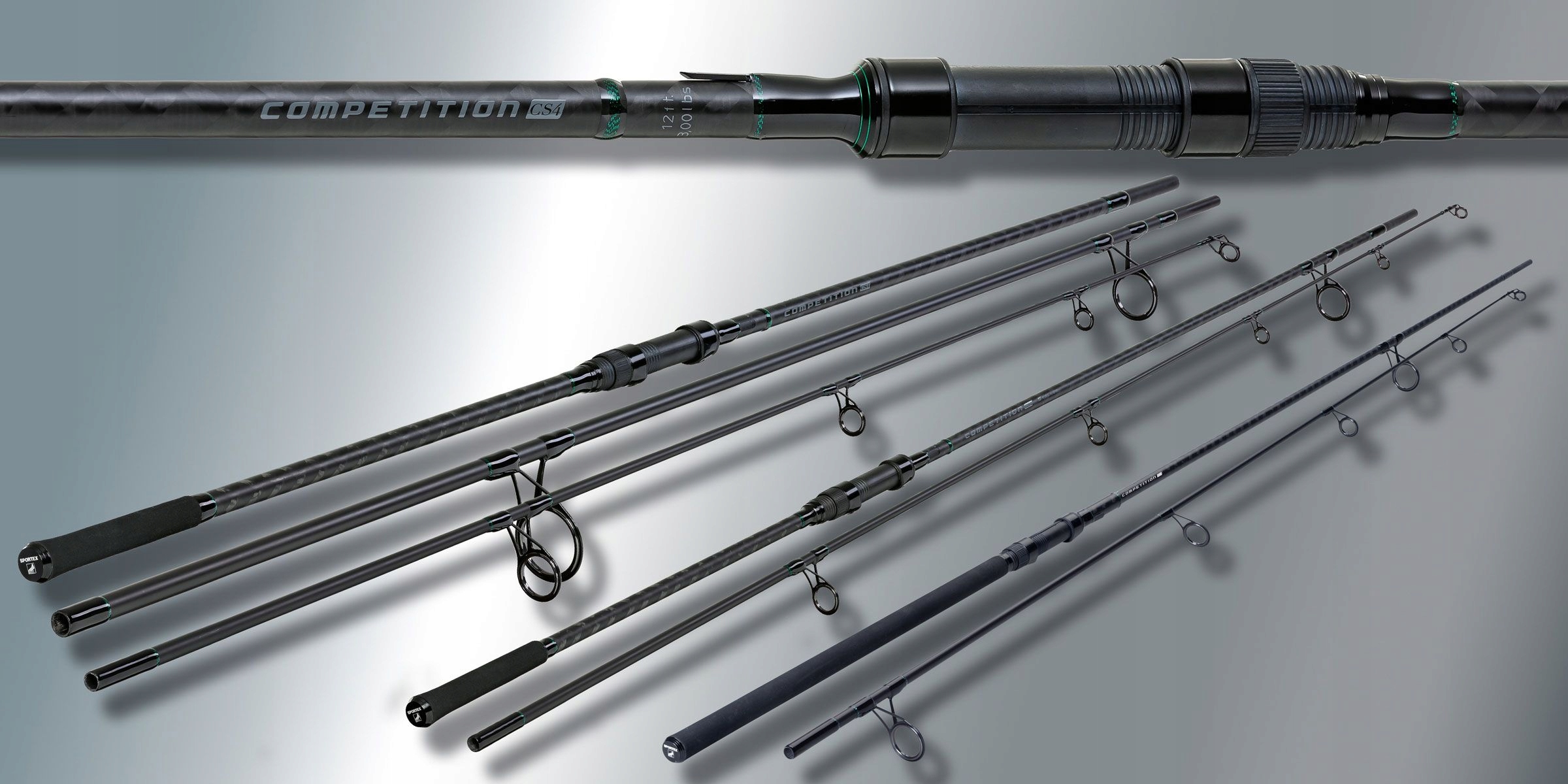 Sportex Competition CS-4 Carp Stalker Rod kaprový prut 3,00 lb 10 stop