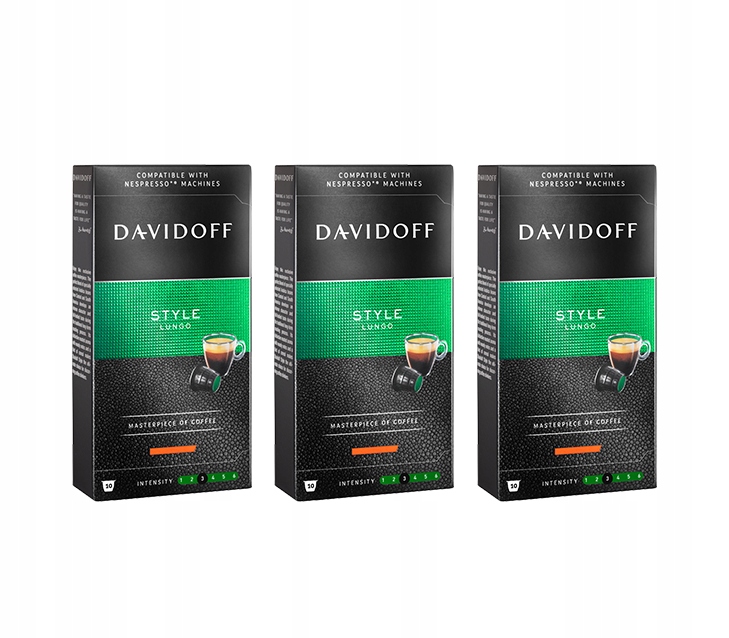 Капсулы Davidoff Style для Nespresso 3x10шт.