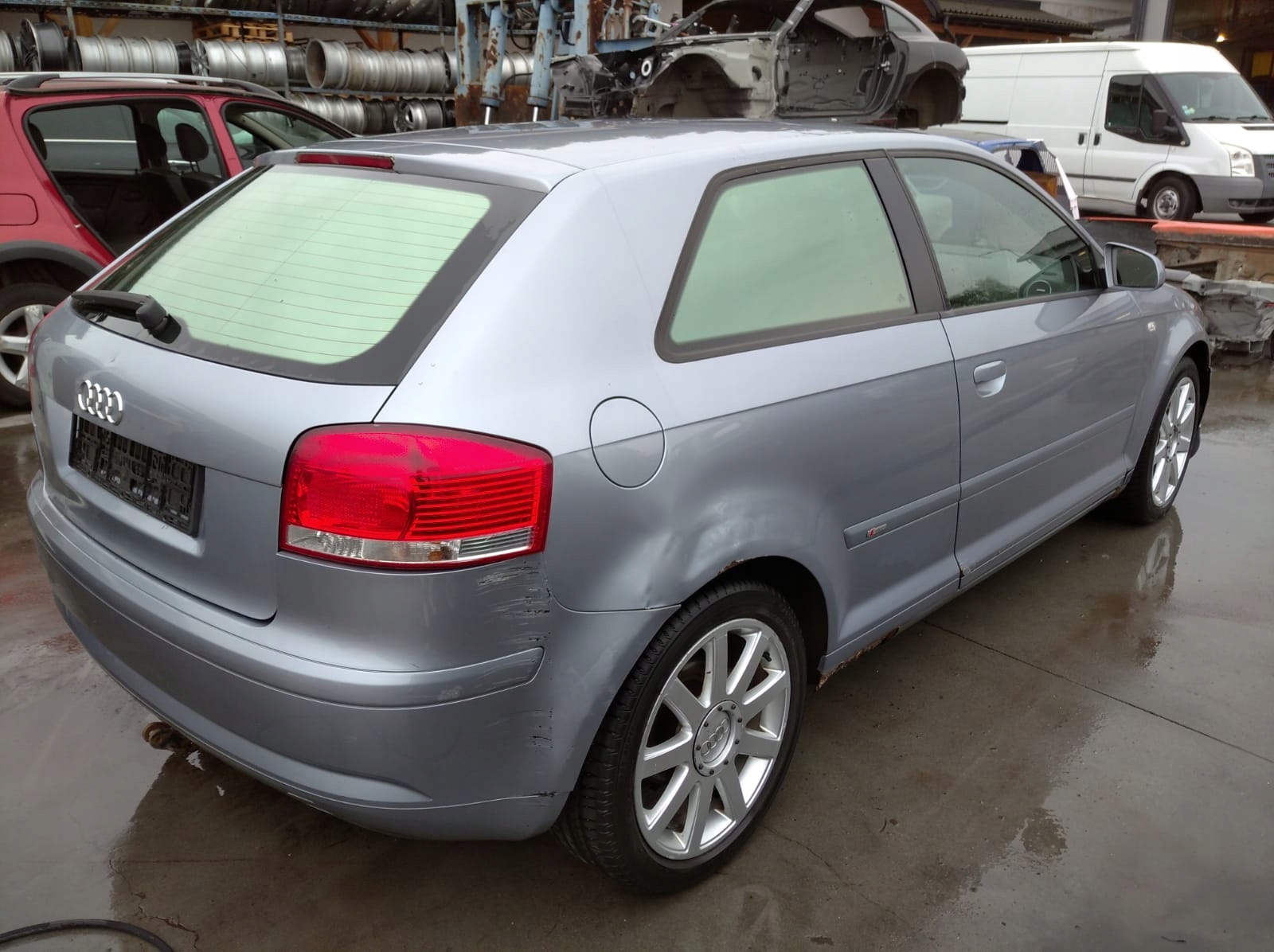AUDI A3 8P 03-08 mirror left LY7J .-PIN