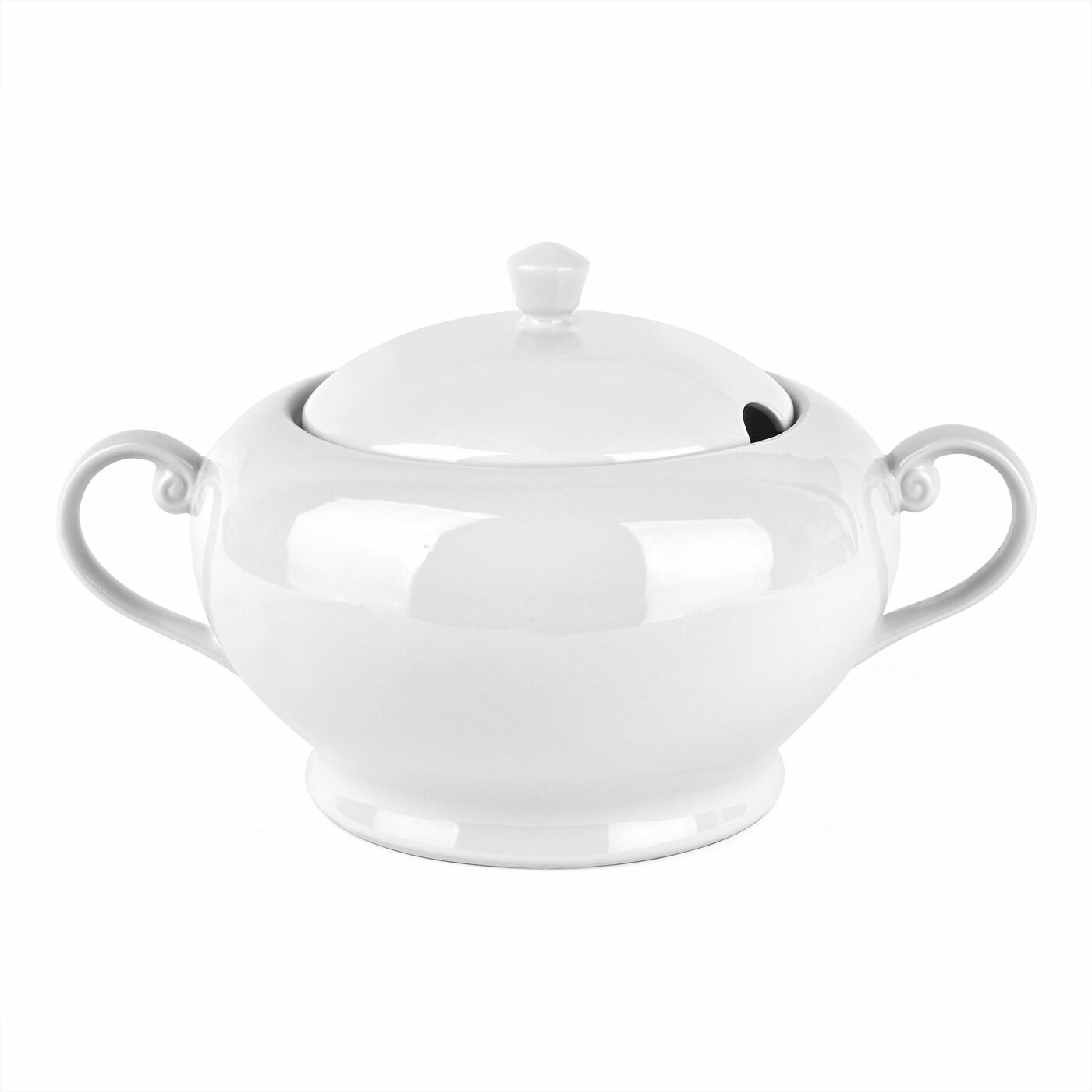 Porcelánová polévková mísa bílá 3L