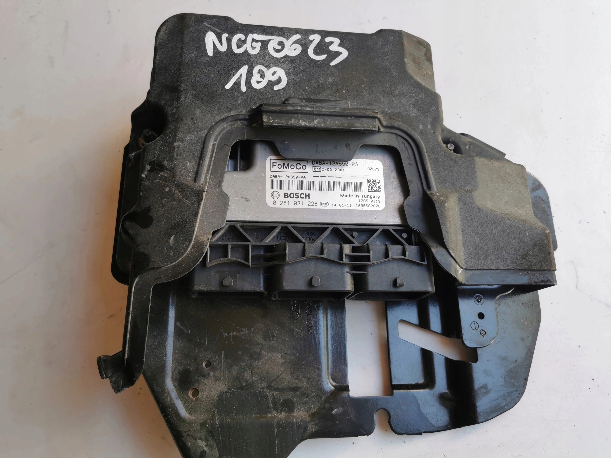 FORD FIESTA ECU DA6A-12A650-PA 0281031228 Computer ECU